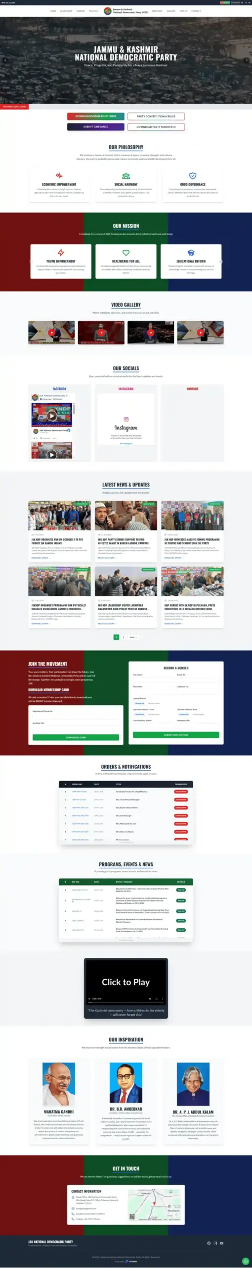 J&K National Democratic Party